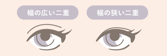 二重_幅の違い
